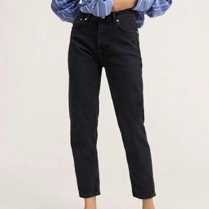 Mango Brand Mom high-waist jeans